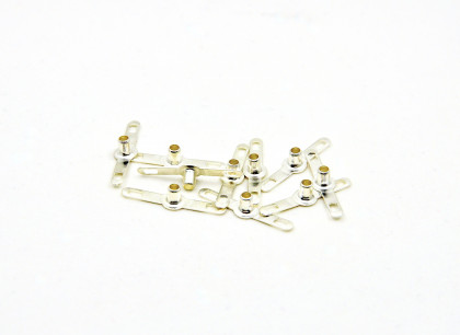 Double soldering lugs (eyelets) set for point to point mic builds
